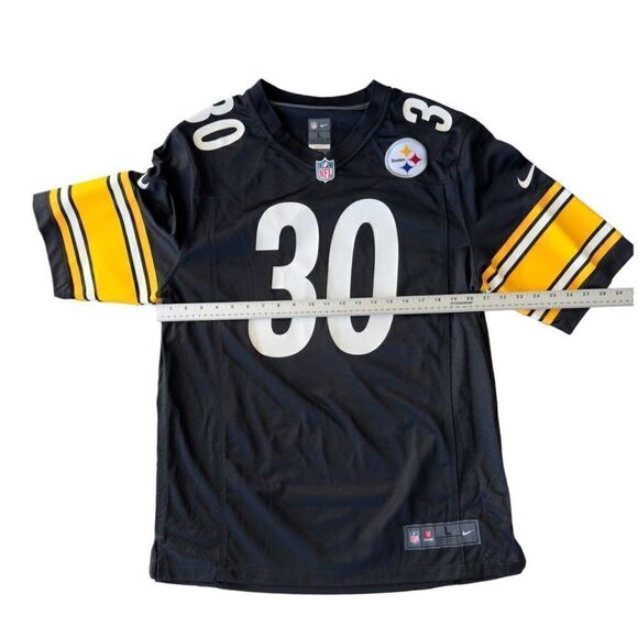 Nike On Field Pittsburgh Steelers James Conner #30 Football Jersey Men's L - Picture 6 of 8